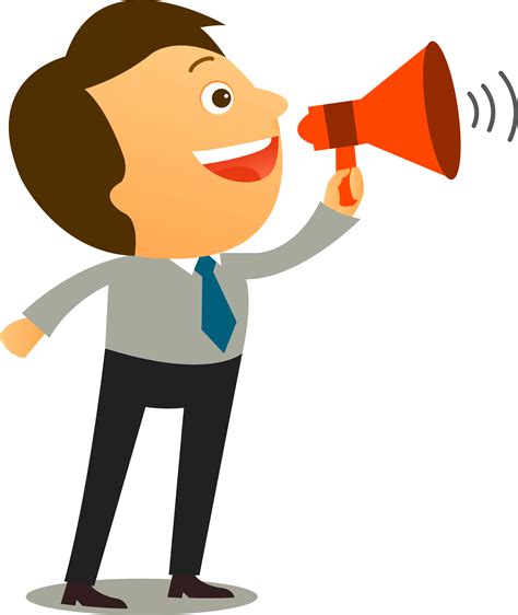 Clipart man megaphone, Clipart man megaphone Transparent FREE for download on WebStockReview 2023