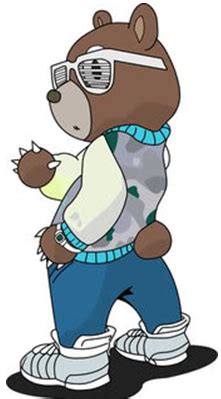 Dropout Bear (mascot) | Kanye West Wiki | Fandom