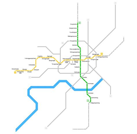 Shenyang Metro Map - MapSof.net