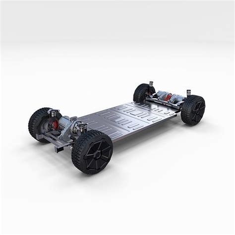 Tesla Cybertruck Chassis 3D model | CGTrader