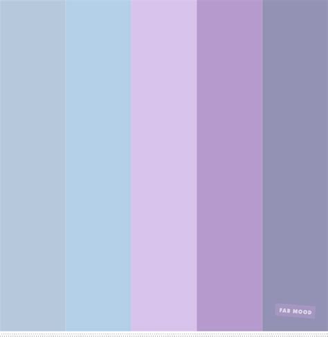 Color inspiration : Blue , lavender and lilac color palette | Lavender color palette, Purple ...