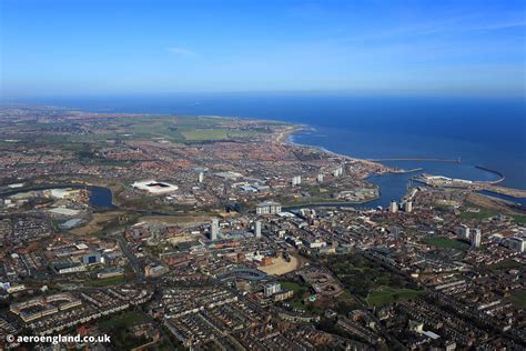 aeroengland | aerial photograph of Sunderland Tyne & Wear North East England UK