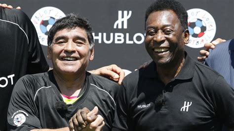 "One day we will play football together in heaven" Brazil legend Pele ...