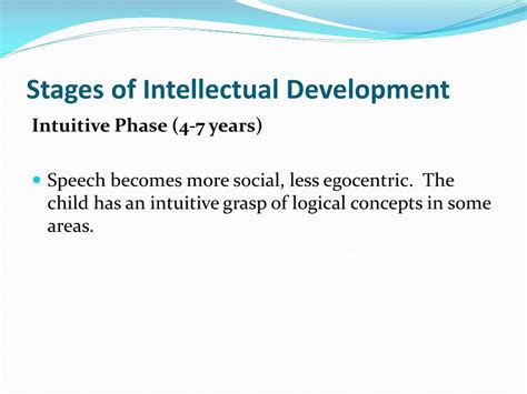 PPT - Stages of Intellectual Development PowerPoint Presentation, free download - ID:2205323