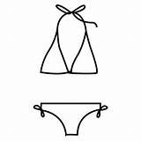 Bikini Free coloring Pages  Coloring sketch template