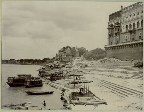 Ghats of Benares (Varanasi) - 1890's - Old Indian Photos