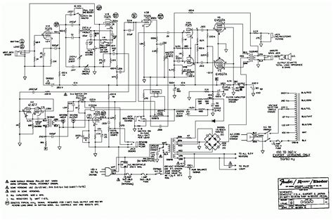 Fender Deluxe Reverb Reissue Schematic