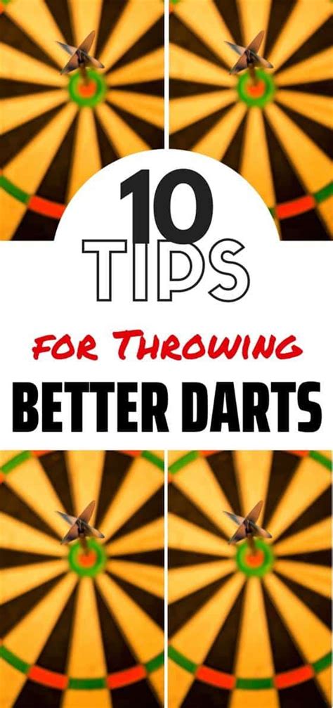 10 Tips For Throwing Better Darts | Best darts, Darts, Darts game