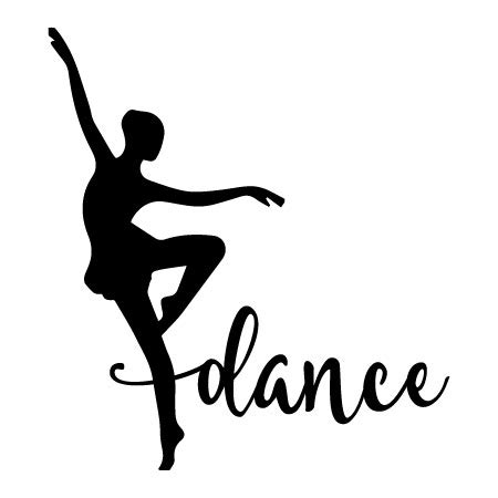 Elegant Dance Silhouette Wall Quotes™ Decal | WallQuotes.com