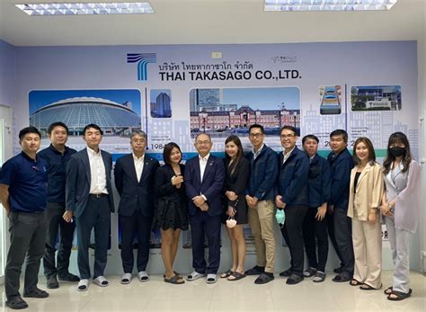 THAI TAKASAGO │ ผู้เยียมชม ศูนย์วิจัยและพัฒนา ไทยทากาซาโก โดย (COO OF TTE)