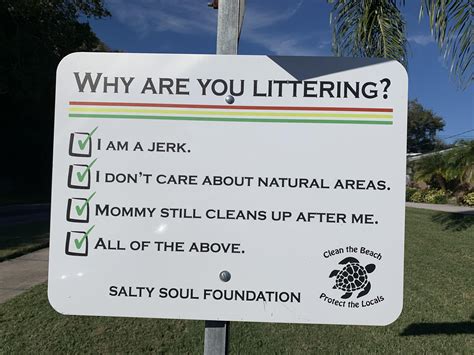 This might be the best anti-littering sign ever!!!