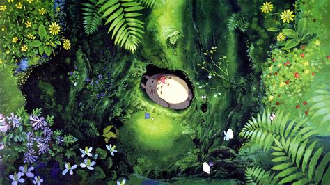 Totoro's Forest Haven - HD Wallpaper