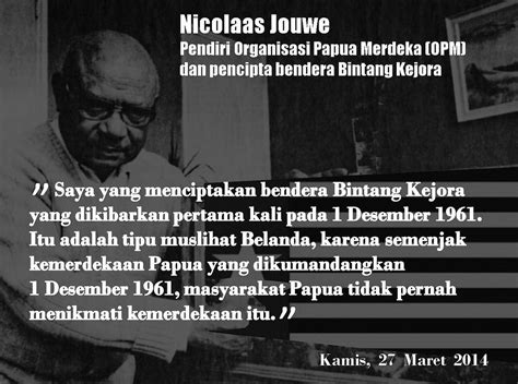 PAPUA BARAT BUKAN BAGIAN DARI NKRI: SEJARAH LAHIRNYA OPM