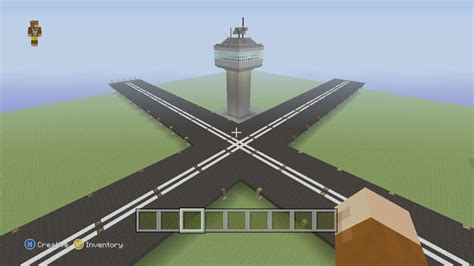 Minecraft Xbox Editions: How To Build a Working Redstone Runway With Activating Control Tower ...