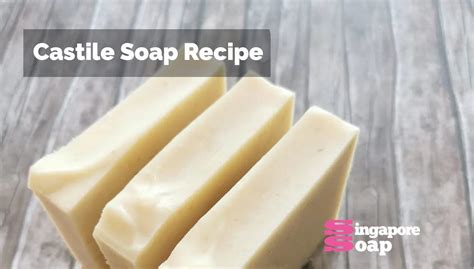 Castile Bar Soap Recipe Hot Process | Besto Blog