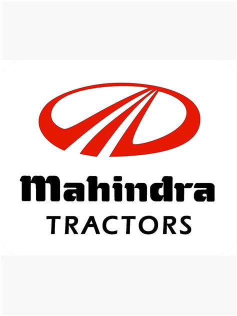 "TRACTOR - "MAHINDRA TRACTORS" LOGO" Poster by MaxGrant501 | Redbubble