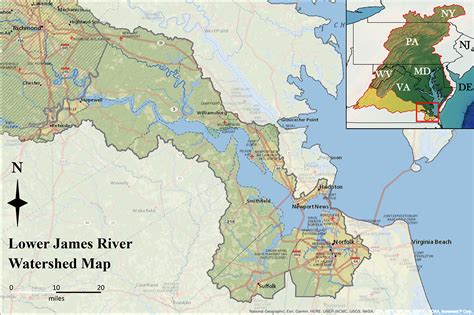 The James River Watershed - James River Living Shorelines