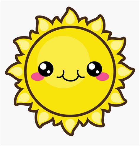 clip art cute sun - Clip Art Library