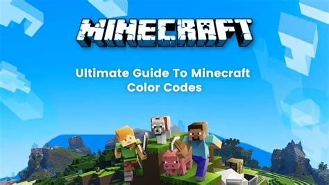 The Ultimate Guide to Minecraft Color Codes and Format Codes in 2022 - BrightChamps Blog