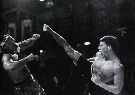 Jean-claude Van Damme owning Bolo Yeung in the face. Bloodsport (1988) | Van damme, Jean claude ...