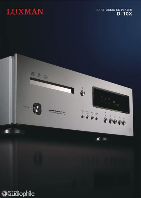 Luxman D-10X SACD/CD Player - pt.AUDIO