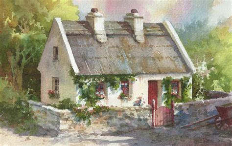 New Paintings of Thatched Cottages in Ireland – Roland Lee