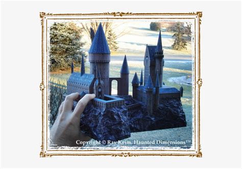 Hogwarts Paper Model Kit By Ray Keim - Hogwarts Model Kit Transparent PNG - 550x494 - Free ...