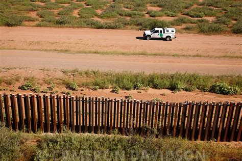 AerialStock | Aerial Photograph of The Wall border fence between Mexico ...