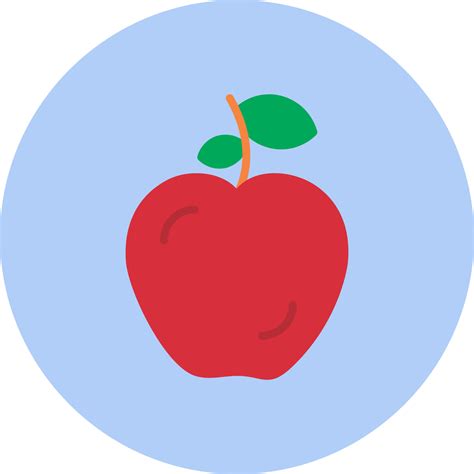 Apple Vector Icon 16551544 Vector Art at Vecteezy