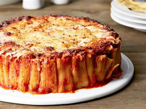 Rigatoni Pie | Recipe | Food network recipes, Rigatoni pie, Rigatoni