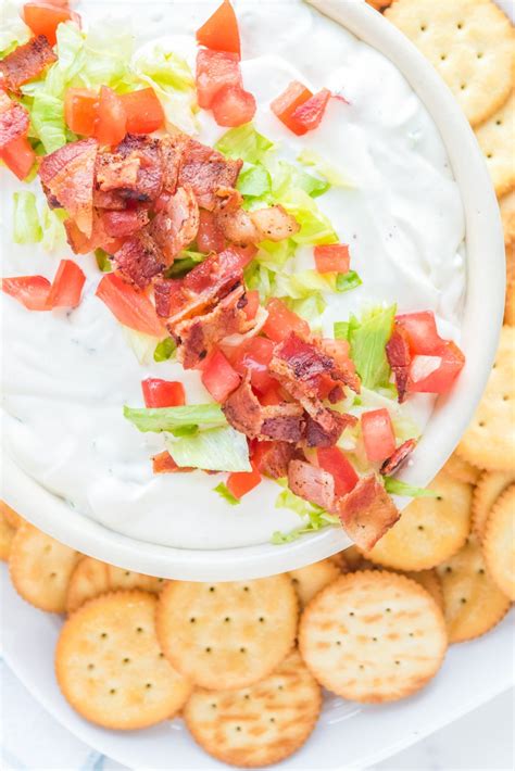 BLT DIP RECIPE + WonkyWonderful