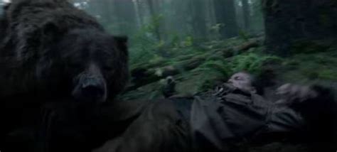 film techniques - How was the bear attack scene shot in the movie 'The ...