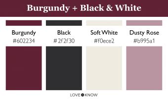 9 Burgundy Color Palettes for Gorgeous, Moody Designs | LoveToKnow