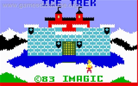 Ice Trek - Mattel Intellivision - Artwork - Title Screen