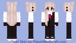 Suit Girl Minecraft Skin