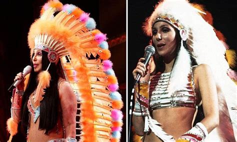 Cher reincarnates her Native American-themed costume from 1973 | Cher ...