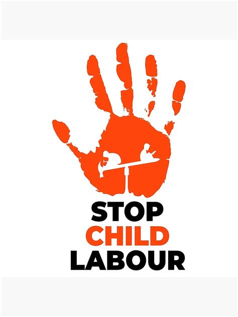 "Stop Child Labour" Poster for Sale by safwanthedj | Redbubble