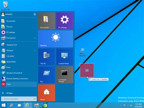 Windows 10 put app shortcut on desktop - molivn