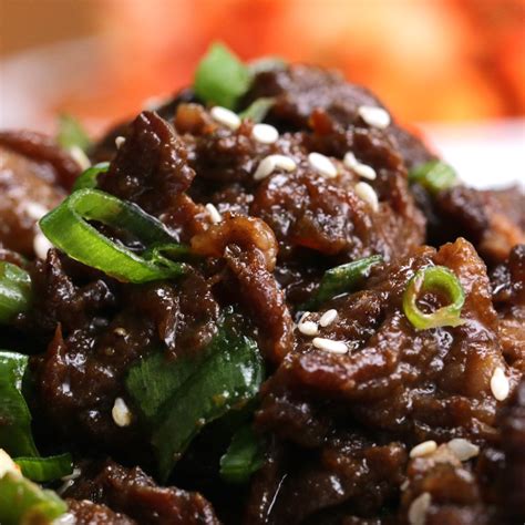 Korean-style BBQ Beef Recipe by Tasty. Made: delicious and super easy ...