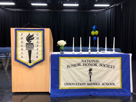 NJHS Induction Ceremony 5.16.18 - Innovation Middle School