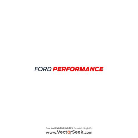 Ford Performance Logo Vector - (.Ai .PNG .SVG .EPS Free Download)