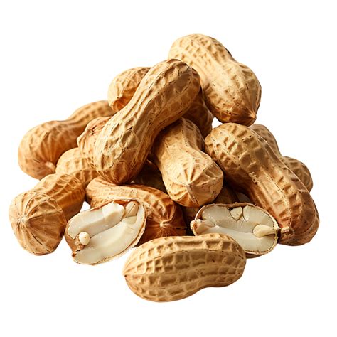 Peanuts on isolated transparent background 44273940 PNG