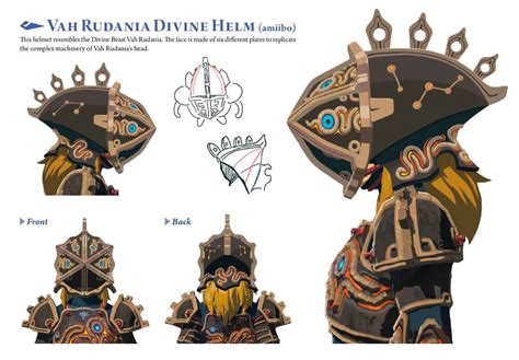 Vah Rudania Divine Helm Art - The Legend of Zelda: Breath of the Wild ...