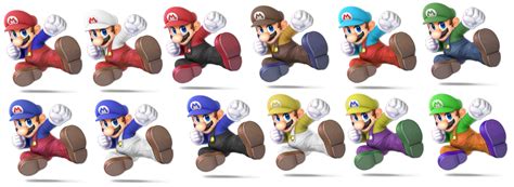 Mario - Custom Smash Ultimate Alternate Costumes by Big-Z-2015 on DeviantArt