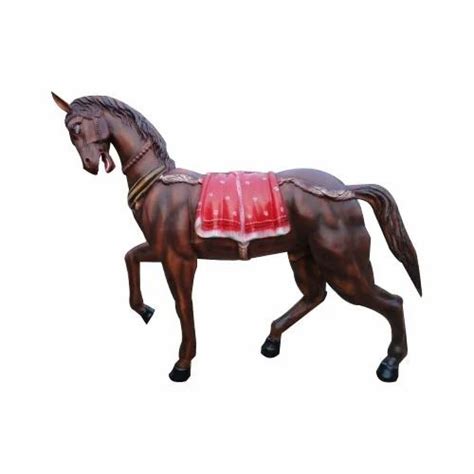 Brown Running Horse Sculpture, For Decoration at Rs 20000 in Meerut | ID: 13717355233