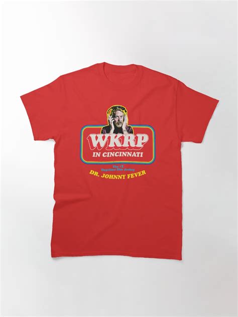 "Dr. Johnny Fever WKRP in Cincinnati" T-shirt by alhern67 | Redbubble