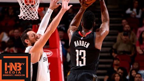 Houston Rockets vs San Antonio Spurs Full Game Highlights | 12/22/2018 ...