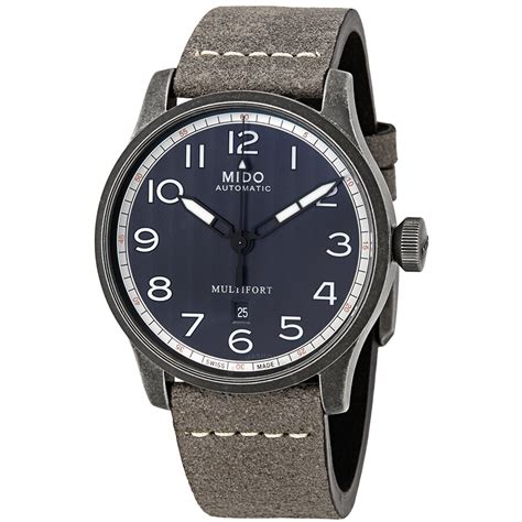 Mido Multifort Automatic Navy Dial Men's Watch M032.607.36.050.00 - Multifort - Mido - Watches ...