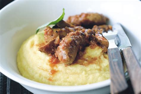 Polenta with sausage casserole - Recipes - delicious.com.au