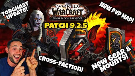 Reacting whats coming to World of Warcraft Shadowlands Patch 9.2.5 - YouTube